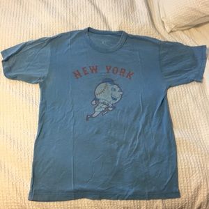 Light blue Mets tee